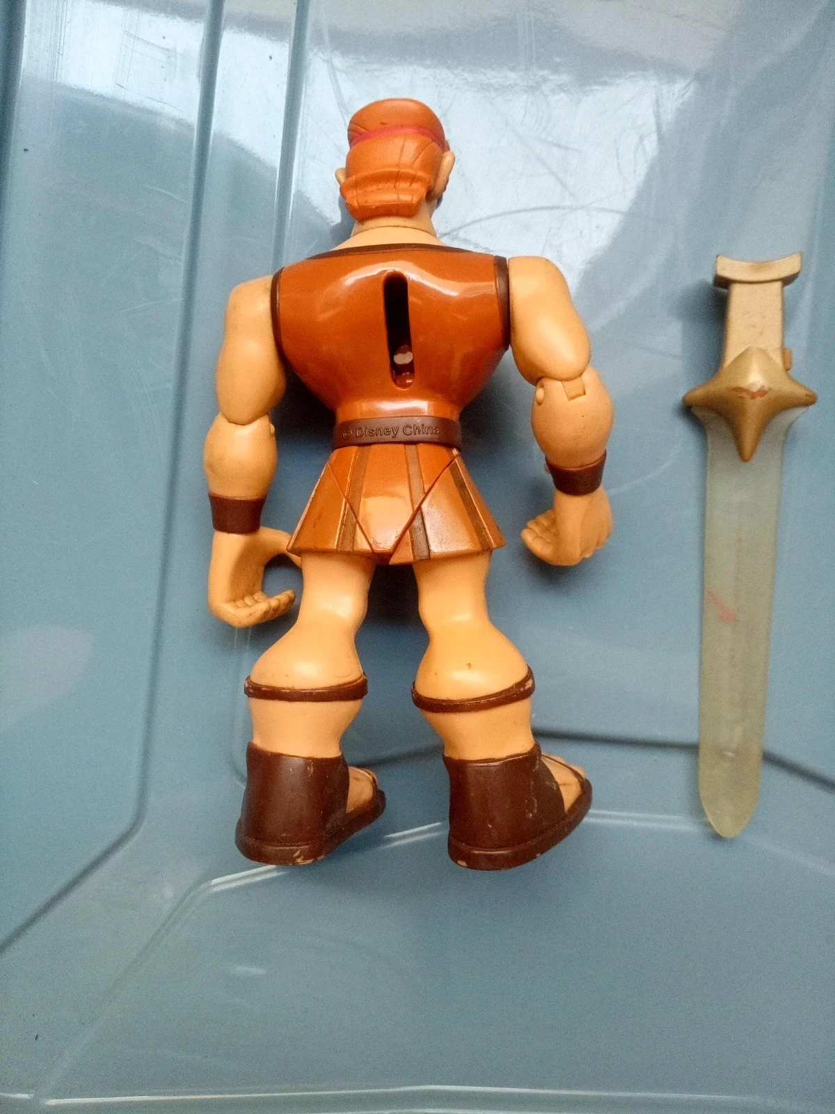 Vintage Disney Hercules 1997 figurine with sword – photo 7